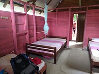 Onze hut in Isadou