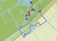 route Oostvaardersplassen