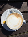 Koffie op terras in Doorn
