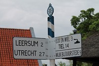 Wegwijzer uit vervlogen tijden