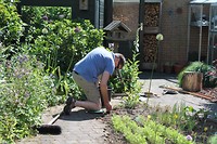 Werken in de tuin