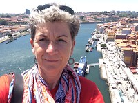 Selfie vanaf de Pont de Luiz 1