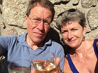 Vino  verde na aankomst in Arcos