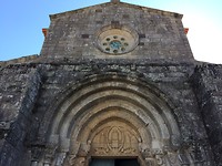 De kerk van Sao Pedro de Rates