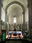 Altaar Romaanse kerk