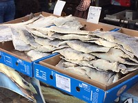 Vis op markt Barcelos