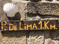 Nog een kilometer na Ponte de Lima