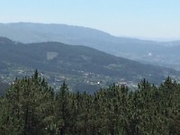 Uitzicht vanaf de Alto da Portela Grande de Labruja