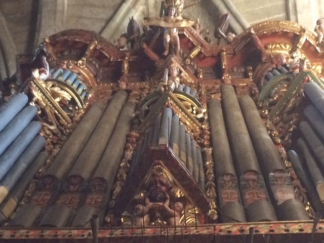 Orgel in kathedraal