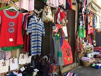 Heel veel verkoop van textiel in Valenca