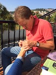Blaren doorprikken van mijn kleine teen