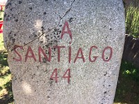 Santiago nog maar 44 kilometer