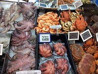 Vis in de supermarkt