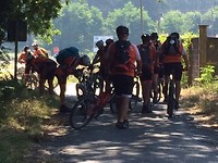 Opstopping van fietsers