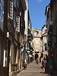 Straatje in Santiago