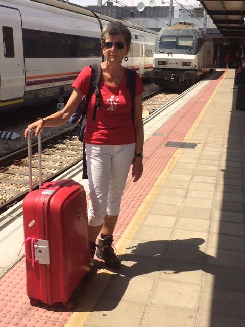 Op het station van Leon