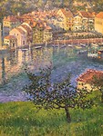 Dario de Regoyos, Baden in Renteria, 1900