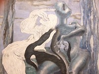 Nicolas de Lekuona, Surreal Beings in  a Wood 1936