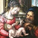Jan Gossart, bekend als " Mabuse", De Heilge Familie, c. 1525-1530