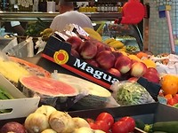 Fruit op de markt