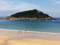 Strand voor Isla de Santa Clara