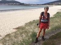 Het zandstrand van Fisterra