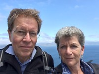 Selfie voor de oceaan