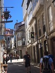 Straatje in Santiago