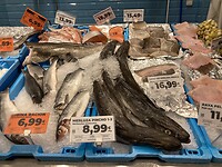 Vis in de supermarkt
