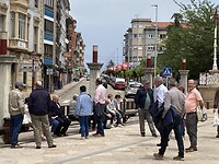 Gezellig druk op het centrale plein