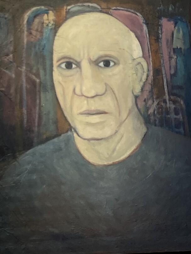 Evaristo Valle “Portret van Picasso”