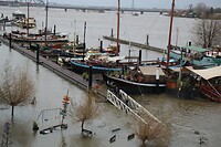 28 december Hoogwater in Nijmegen
