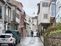 La Rua Real met de huisjes uit de 17e en 18e eeuw