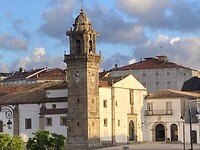 Santa Domingo in de avondzon