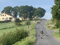 Geen hordes pelgrims op weg naar Santiago