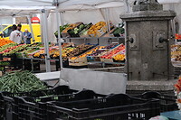 Weekmarkt in Melide