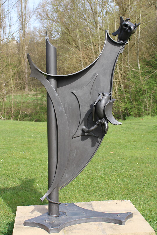 Beeld in het park