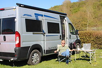 Geïnstalleerd op camping Schützweise