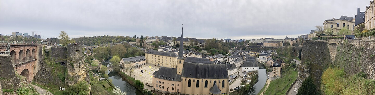 Panorama vanaf de Vesting