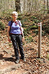 Langs de wegwijzer “M”(ullertrail)