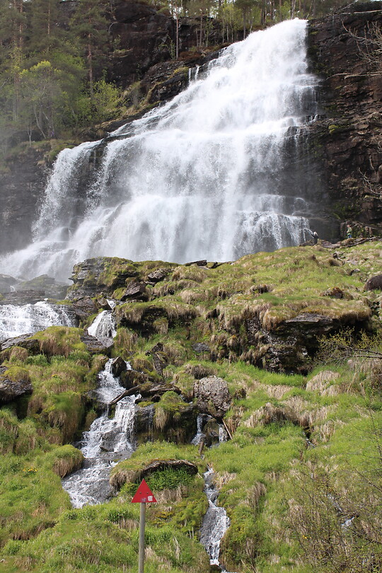 Svandalsfossen waterval in Sauda