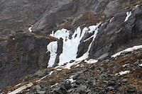 Waterval is bevroren