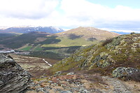 Uitzicht van de Brannvakthytta