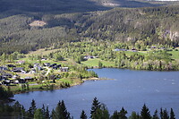 Uitzicht na 100 meter klimmen