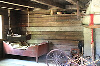 Let op de hangende wieg
