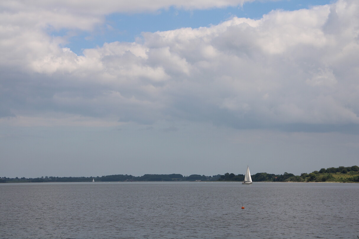 Zeilen onder de wolken