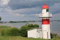 Vuurtoren aan de kust