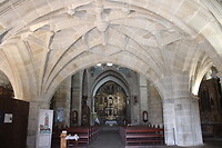 Prachtig gewelf in de kerk