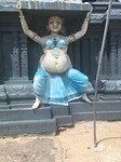 Prachtige beelden op de tempel
