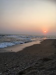 Zonsondergang in Galle